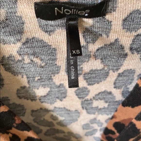 Studded Leopard button cardigan - Picture 3 of 5